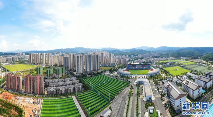 图为江西定南（国家）青少年足球训练中心（资料图片）。新华网发